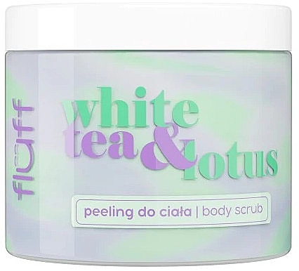 Körperpeeling - Fluff White Tea & Lotus Body Scrub — Bild N1