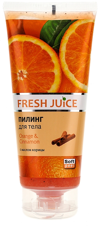 Körperpeeling mit Orangen und Zimtbutter - Fresh Juice Orange & Cinnamon