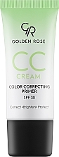 Düfte, Parfümerie und Kosmetik Schützende CC Creme LSF 30 - Golden Rose CC Cream Color Correcting Primer