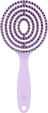 Haarbürste lila - Ilu Brush Lollipop Purple — Foto N1