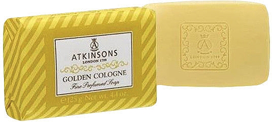 Seife gold - Atkinsons Golden Cologne Fine Perfumed Soap — Bild N1