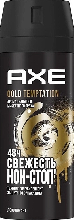 Deospray - Axe Deodorant Bodyspray Gold Temptation — Foto N1