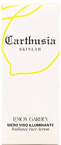 Aufhellendes Gesichtsserum - Carthusia Skinlab Lemon Garden Radiance Face Serum — Bild N1