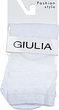 Düfte, Parfümerie und Kosmetik Socken für Männer WS2 Cristal 005 bianco - Giulia