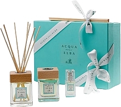 Düfte, Parfümerie und Kosmetik Duftset - Acqua Dell Elba Home Fragrances Aranci & Giglio (Raumerfrischer 2x100ml + Raumspray 15ml)
