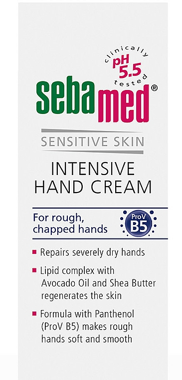 Intensive Handcreme mit Panthenol - Sebamed Hand And Nail Cream Intensive With Panthenol — Bild N2