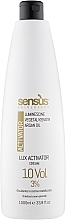 Düfte, Parfümerie und Kosmetik Stabilisierendes Creme-Oxidationsmittel 3 % - Sensus Lux Activator Cream 10 Vol