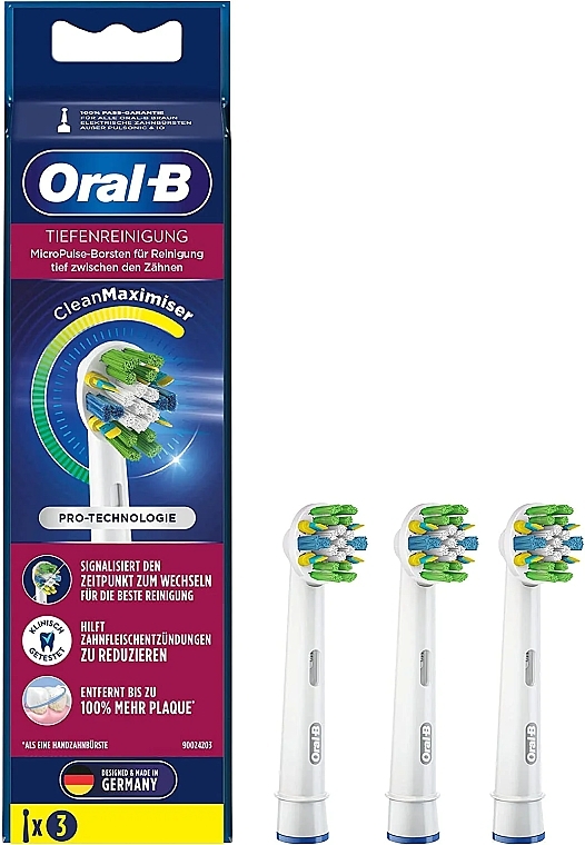 Ersatzkopf für elektrische Zahnbürste - Oral-B Clean Maximizer Deep Cleaning — Bild N1