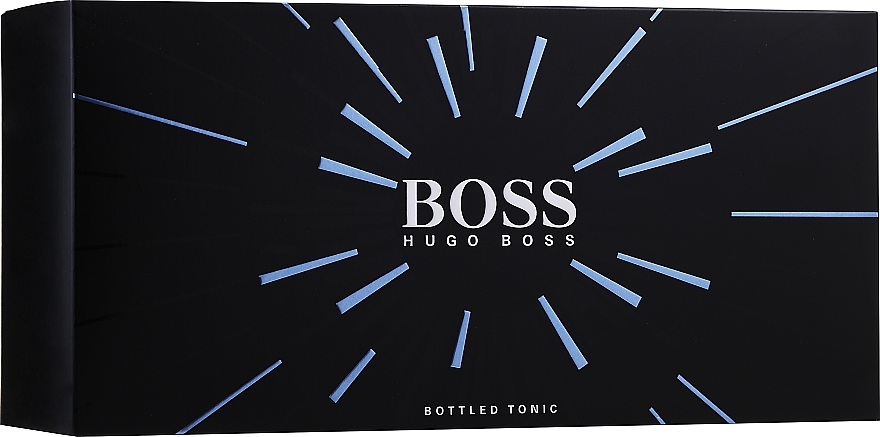 Hugo Boss Bottled Tonic - Duftset (Eau de Toilette 100ml + Mini 8ml + Kosmetiktasche)