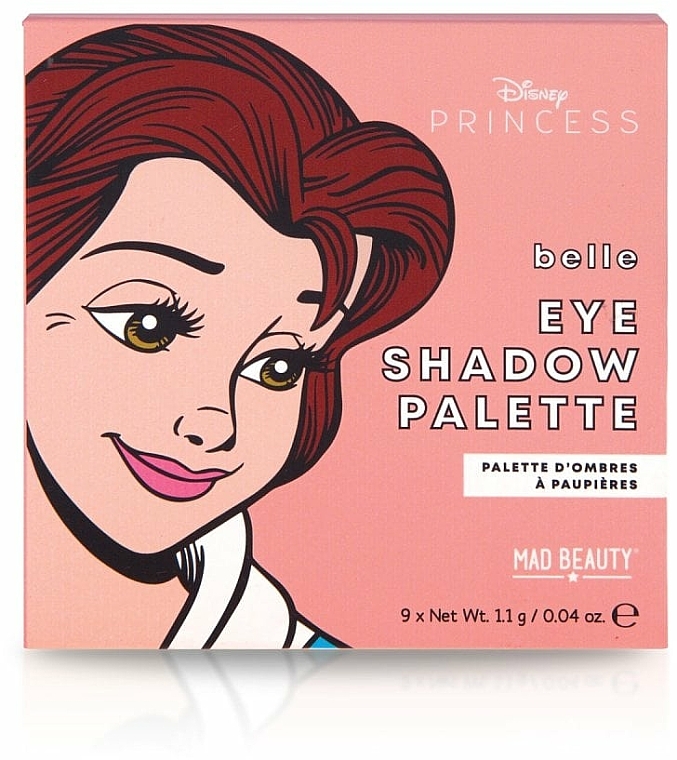 Lidschattenpalette Belle - Mad Beauty Disney POP Princess Mini Belle Eyeshadow Palette — Bild N1
