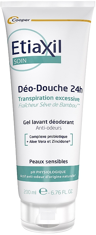 Probiotisches Deo-Duschgel - Etiaxil Care Deo-Shampoo Gentle Shampoo Deodorant Tube — Bild N1