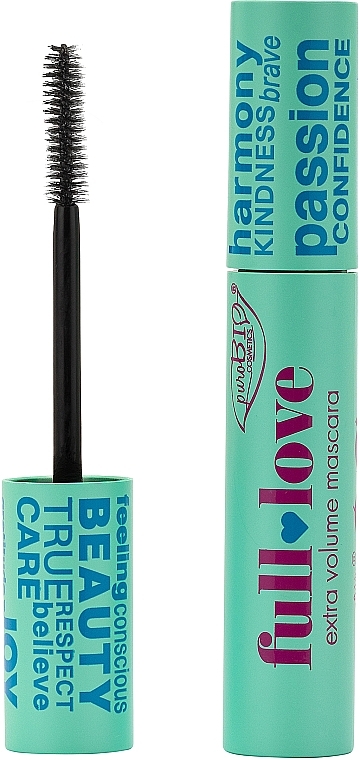 Lidschatten - PuroBio Cosmetics Full Love Extra Volume Mascara  — Bild N1