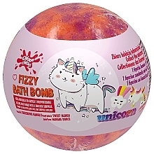 Badebombe - Chlapu Chlap Fizzy Unicorn Bath Bomb Sweet Mango  — Bild N1