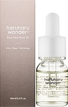 Gesichtsöl mit schwarzem Reis - Haruharu Wonder Black Rice Facial Oil (Mini)  — Bild N2