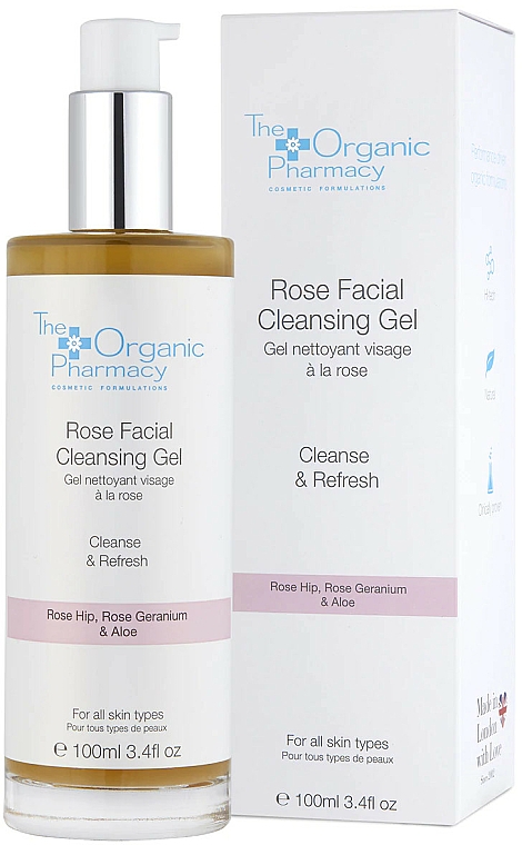 Reinigungsgel für das Gesicht - The Organic Pharmacy Rose Facial Cleansing Gel — Bild N1