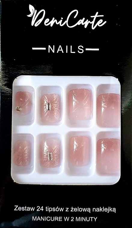 Künstliche Nägel quadratisch 24 St. - Deni Carte Nails 7165  — Bild N1