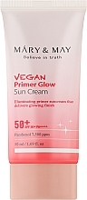 Sonnenschutzcreme für das Gesicht - Mary&May Vegan Primer Glow Sun Cream SPF50+ PA++++  — Bild N2