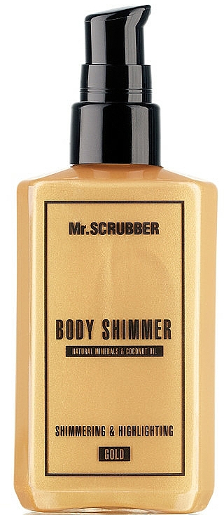 Körpershimmer - Mr.Scrubber Body Shimmer Gold — Bild N1