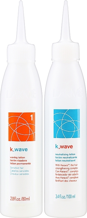 Zweikomponenten-Dauerwelle für Naturhaar - Lakme K.Wave Waving System for Natural Hair 1 — Bild N2