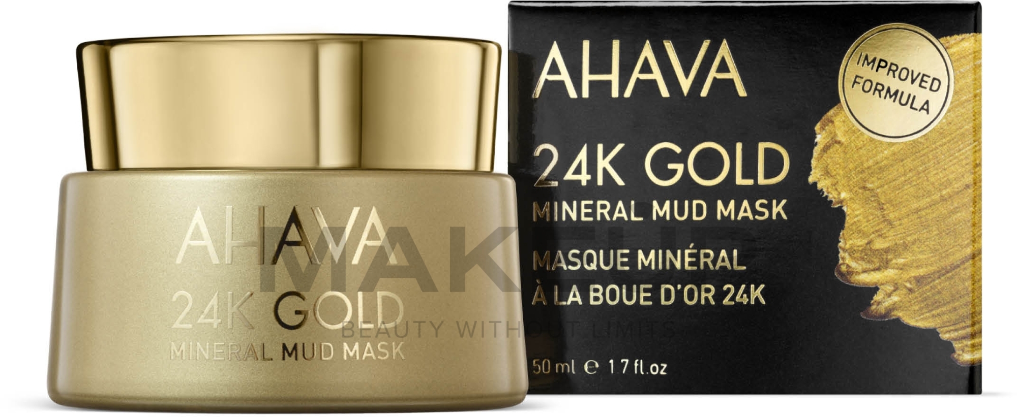 Schlammmaske für das Gesicht mit 24K Gold - Ahava 24K Gold Mineral Mud Mask — Bild 50 ml