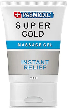 Intensiv kühlendes Massagegel für den Körper - Pasmedic Super Cold Massage Gel — Bild N1
