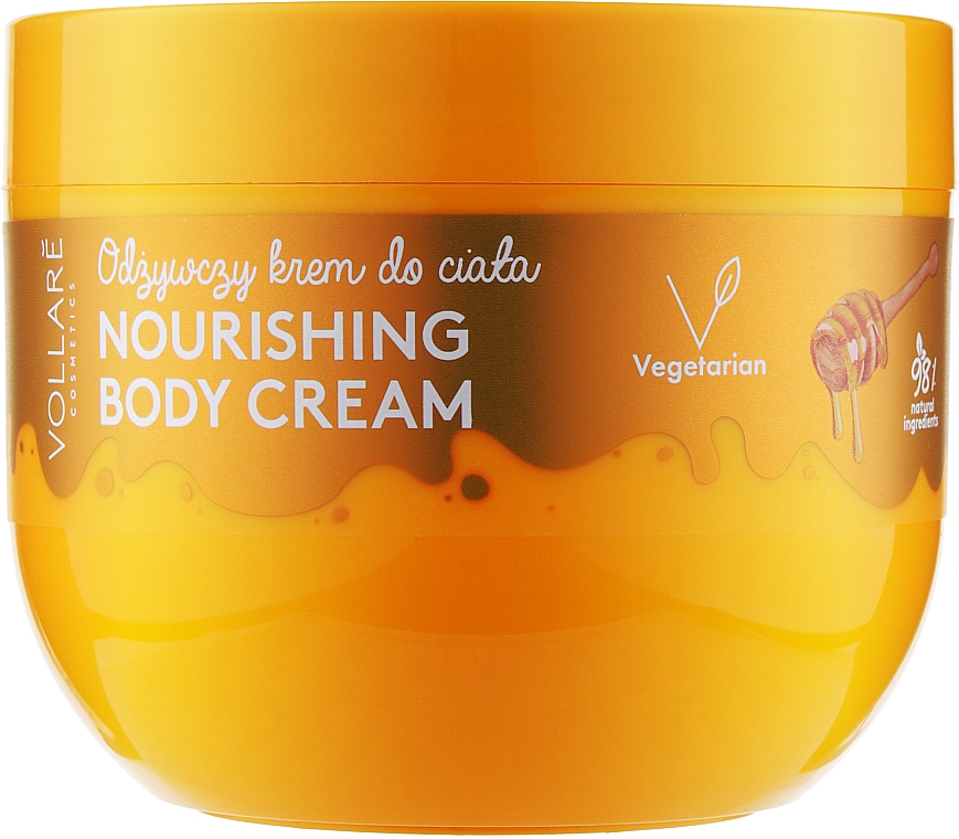 Pflegende Körpercreme mit Honig - Vollare Honey Nourishing Soft Body Cream — Bild N1