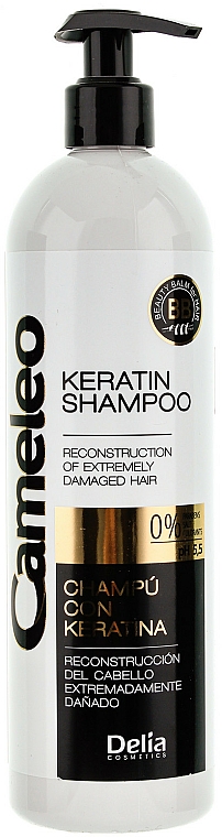 Shampoo mit Keratin für beschädigtes Haar - Delia Cameleo Shampoo — Bild N5