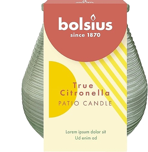 Duftkerze in Tasse, 40H, grün - Bolsius True Citronella — Bild N1