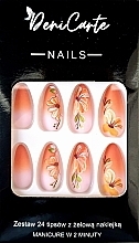 Mandelförmige Nagelspitzen, 24 St. - Deni Carte Nails 7097 — Bild N1