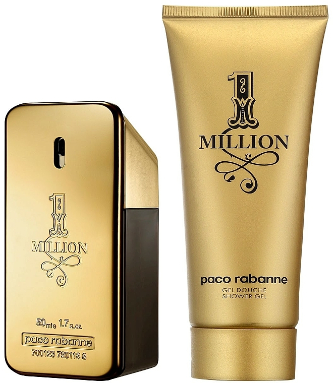 Paco Rabanne 1 Million - Duftset (Eau de Toilette 50ml + Duschgel 100ml) — Bild N2