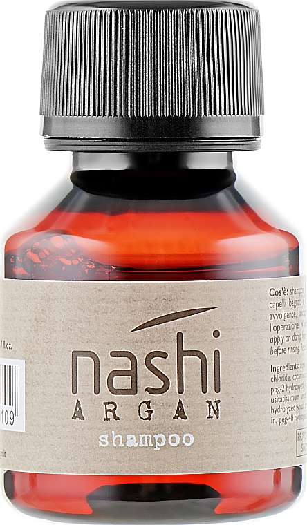 Reiseset - Nashi Argan All-In (shm/50ml + cond/50ml + oil/30ml + mask/40ml + mask/50ml) — Bild N7