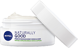 Anti-Aging Tagescreme für das Gesicht mit Klettenextrakt - Nivea Naturally Good Anti Age Day Cream Organic Burdock Extract — Bild N2