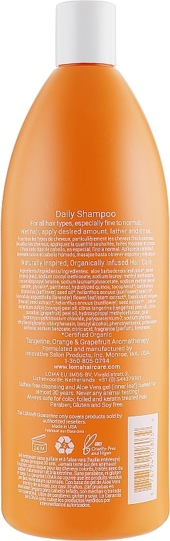 Shampoo für die tägliche Anwendung - Loma Hair Care Daily Shampoo — Bild N5