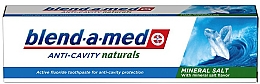Düfte, Parfümerie und Kosmetik Anti-Karies Zahnpasta - Blend-a-Med Anti-Cavity Naturals Mineral Salt