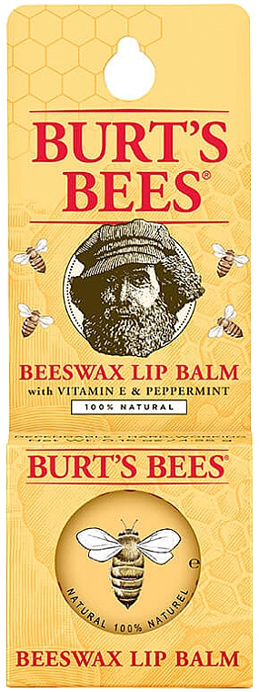 Lippenbalsam mit Bienenwachs - Burt's Bees Beeswax Lip Balm Tin — Bild N3