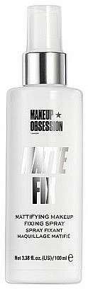 Mattierendes Make-up Fixierspray - Makeup Obsession Matte Fix — Bild N1