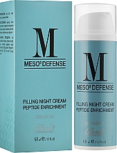 Füllende Nachtcreme mit Peptiden - Elenis Meso Defense Night Cream Peptide Enrichment — Bild N2