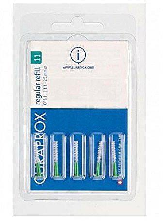 Interdentalbürsten Regular Refill 1,0-2,5 mm grün 5 St. - Curaprox (5 St.) — Bild N1