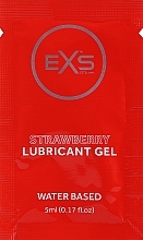 Düfte, Parfümerie und Kosmetik Gleitmittel auf Wasserbasis - EXS Strawberry Lubricant Gel Water Based (Beutel) 