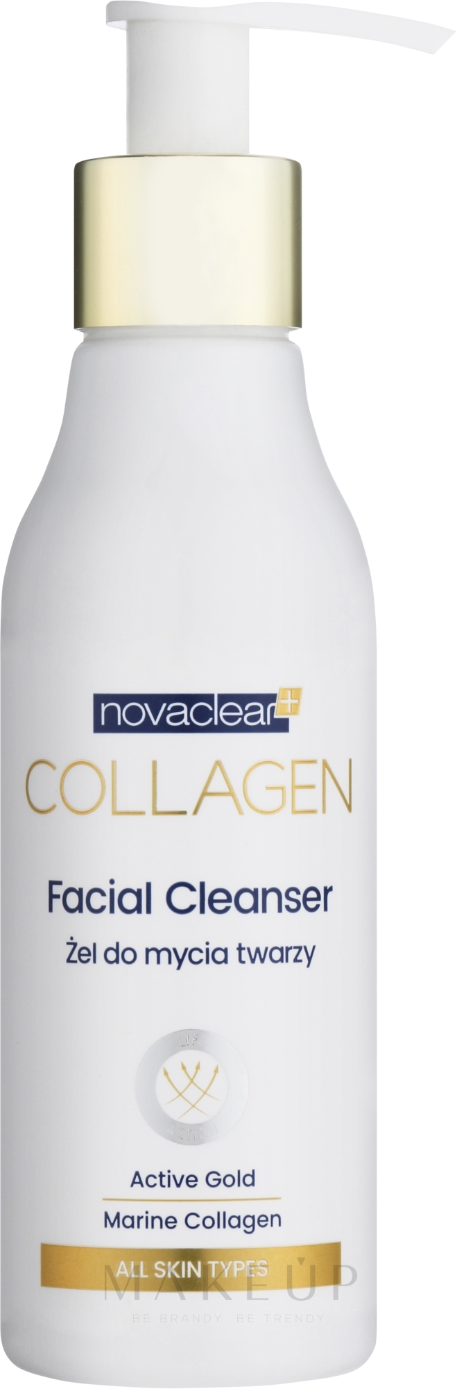 Gesichtsreinigungsgel mit Kollagen - Novaclear Collagen Facial Cleanser — Bild 150 ml