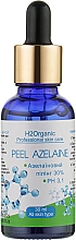 Düfte, Parfümerie und Kosmetik Peeling mit Azelainsäure 30% - H2Organic Peeling Azelaine 30%