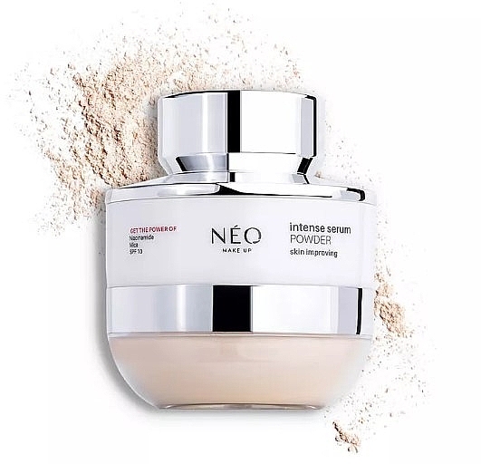 Mineralischer loser Gesichtspuder - NeoNail Make Up Intense Serum Powder Skin Improving  — Bild N3