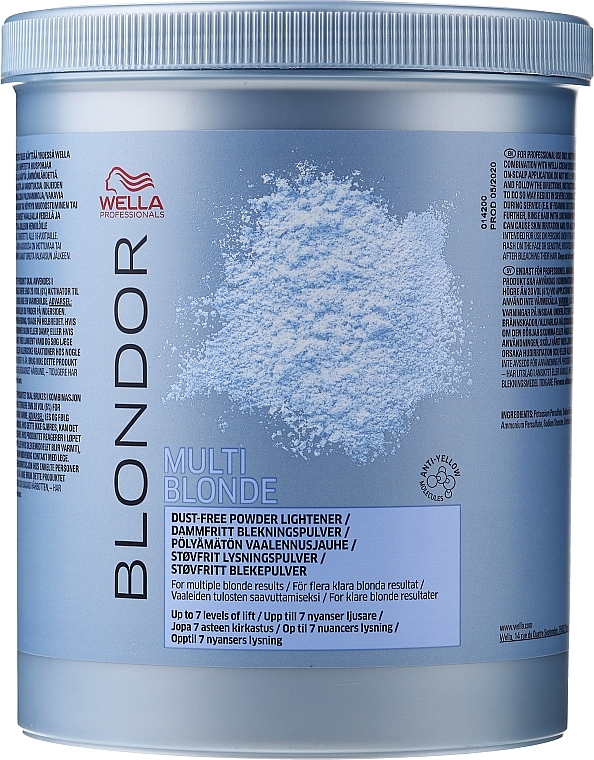 Blondierpulver - Wella Professionals Blondor Multi Blonde Dust-Free — Bild N3