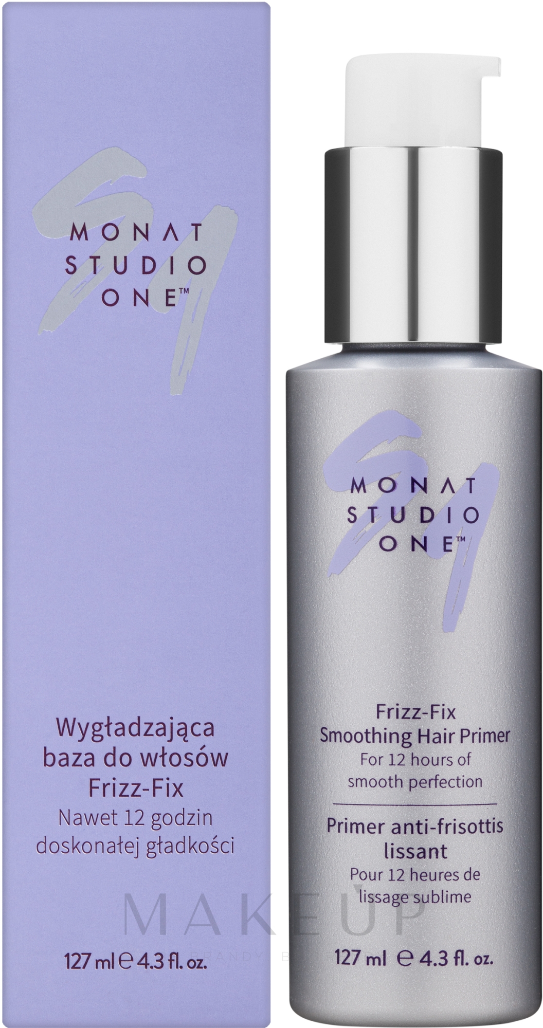 Glättender und fixierender Primer für alle Haartypen - Monat Studio One Frizz-Fix Smoothing Hair Primer — Bild 127 ml