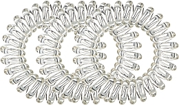 Spiral Haargummi - Invisibobble Power Crystal Clear Perfomance Hair Spiral  — Bild N2