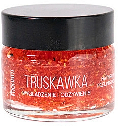 Lippenpeeling mit Rohrzucker und gemahlenen Erdbeersamen - Mohani Strawberry Smoothing And Nouriahing Lip Scrub — Bild N1