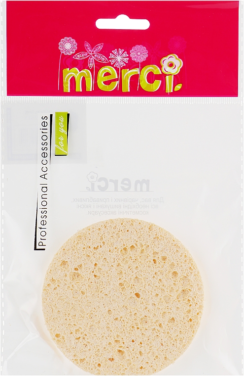 Waschschwamm beige - Merci — Bild N1