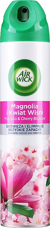 Aerosol-Lufterfrischer mit Magnolien- und Kirschblütenduft - Air Wick Magnolia&Cherry Blosson — Bild N1