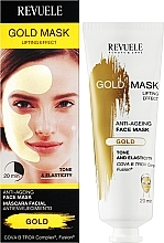 Anti-Aging Gesichtsmaske mit Calcium und Vitaminen - Revuele Anti-Age Gold Lifting Effect Mask — Bild N2