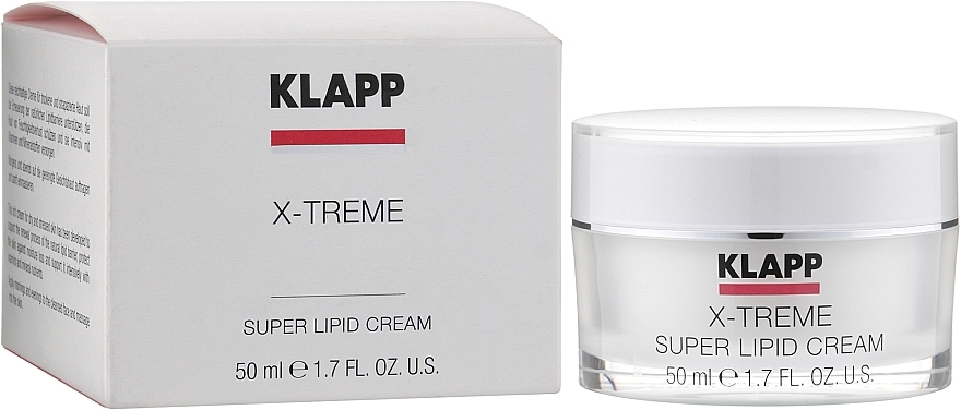 Gesichtscreme mit pflanzlichen Ölen für trockene und reife Haut - Klapp X-treme Super Lipid — Bild N4